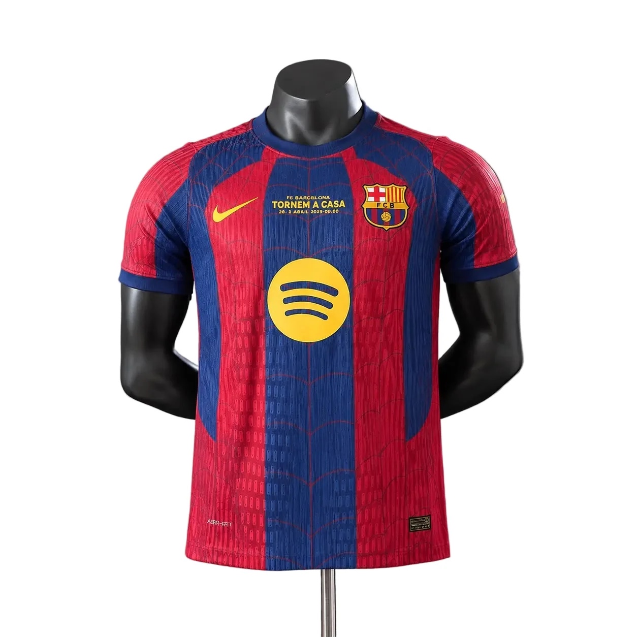 Barcelona spider man red